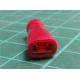 Terminal: flat, 4.8mm, 0.5mm, female, 0.5÷1mm2, crimped, for cable