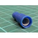 Insulated Bullet, Blue, Ø: 4mm, 1.5÷2.5mm2, Male, BFB50/VR