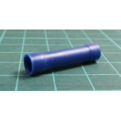 Tip: butt splice, insulated, brass, 1.5÷2.5mm2, tinned, crimped