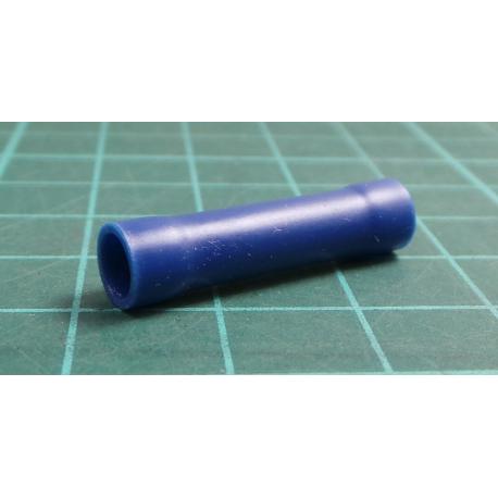 Tip: butt splice, insulated, brass, 1.5÷2.5mm2, tinned, crimped