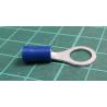 Tip: ring, M8, Ø: 8.4mm, 1.5÷2.5mm2, crimped, for cable, insulated