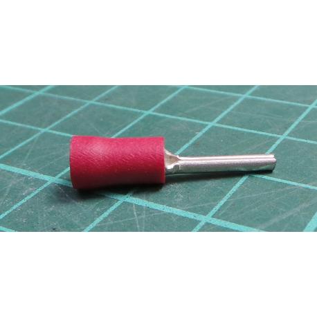 Tip: wire pin, Ø: 1.9mm, 0.5÷1.5mm2, crimped, for cable, insulated