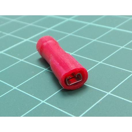Terminal: flat, 2.8mm, 0.8mm, female, 0.5÷1mm2, crimped, for cable