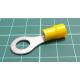 Tip: ring, M8, Ø: 8.4mm, 4÷6mm2, crimped, for cable, insulated