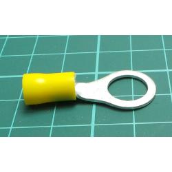 Tip: ring, M10, Ø: 10.5mm, 4÷6mm2, crimped, for cable, insulated
