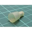 Closed End Splice Connector, Clear, Insulated, 1.5-2.5mm2