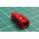 1345 - PLUG/RCPT HOUSING, 1POS, RED, Shell 005