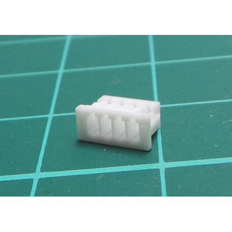 51021-0400 - Connector Housing, PicoBlade 51021 Series, Receptacle, 4 Ways, 1.25 mm, Shell 025
