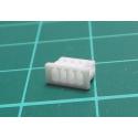 4 Pin Connector Shell, Female, PicoBlade 51021, 1.25 mm, Molex 51021-0400