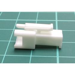 JST SMR Male Connector Housing, 2.5mm Pitch, 2 Way, 1 Row, Shell 016