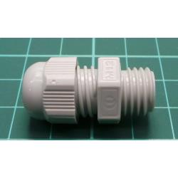 Cable gland, M12, 1.5, IP68, polyamide, grey, UL94V-2, SKINTOP®