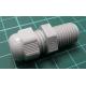 Cable gland, with long thread, M12, 1.5, IP68, polyamide