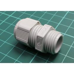 Cable gland, M16, 1.5, IP68, polyamide, grey, UL94V-2, SKINTOP®