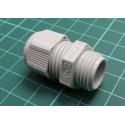 Cable gland, M16, 1.5, IP68, polyamide, grey, UL94V-2, SKINTOP®