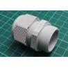 Cable gland, PG21, IP68, polyamide 6, light grey, HELUTOP® HT