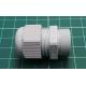 Cable gland, PG13,5, IP68, polyamide, grey, UL94V-2