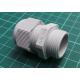 Cable gland, PG16, IP68, polyamide 6, light grey, HELUTOP® HT