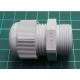 Cable gland, PG16, IP68, polyamide 6, light grey, HELUTOP® HT