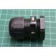 Cable gland, M25, 1.5, IP68, polyamide 6, black, HELUTOP® HT