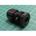 Cable gland, M16, 1.5, IP68, polyamide 6, black, HELUTOP® HT