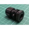 Cable gland, M16, 1.5, IP68, polyamide 6, black, HELUTOP® HT