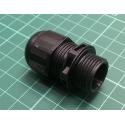 Cable gland, M20, 1.5, IP68, polyamide 6, black, HELUTOP® HT