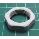 Nut, PG11, polyamide, 24mm, grey