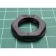 Nut, M16, polyamide, Thk: 5mm, Spanner: 17mm, black, Thread: metric