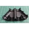 Harnessflex by ABB, YPS161212, Hinged Y Piece, End A-NC16, End B-NC12, End C-NC12, Nylon, IP40, Black