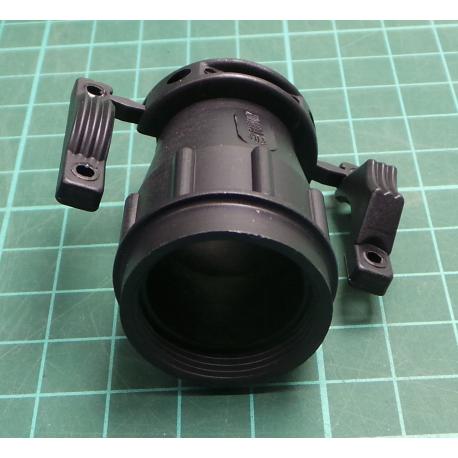 Kovový plášť pro kulaté konektory Souriau Sunbank by Eaton, BSHELL005