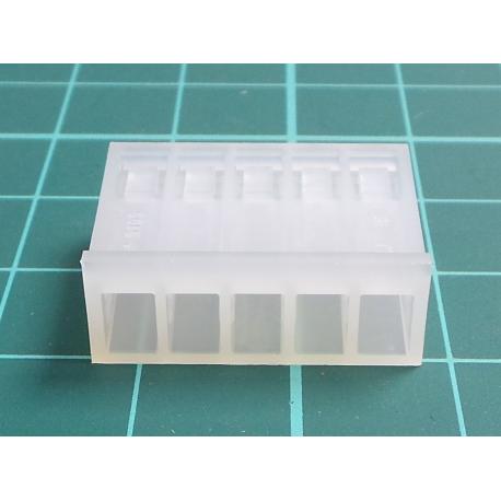 Molex SPOX Female Connector Housing, 3.96mm Pitch, 5 Way, 1 Row, Shell 015
