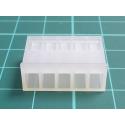 5 Pin Connector Shell, Female, SPOX, 3.96mm Pitch, Molex 09-50-1051