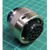 19 Pin Connector Shell, Female, Souriau UTG61619PN