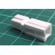 1327G7FP-BK, PLUG/RCPT HOUSING, 1POS, PC, WHITE, Shell 011