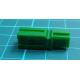 1345G5 - PLUG & SOCKET CONNECTOR, PLUG, 1POS, Green, Shell 006