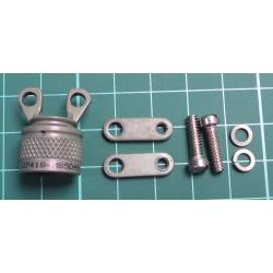M85049/38-9W - Circular Connector Clamp, 9, 5.94 mm, Aluminium, AS85049/38 Series, BSHELL 004