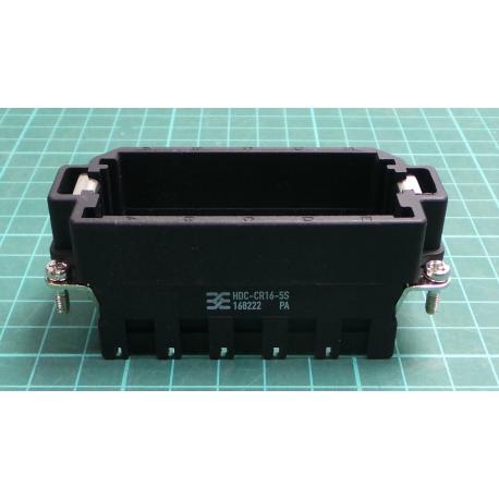 5 Module Male Heavy Duty Fixing Frame Size 6, Frame 002