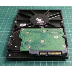 Complete Disk, PCB: 100532367 Rev B, Barracuda 7200.12, ST3500418AS, P/N: 9SL142-302, Firmware: CC38, 500GB, 3.5", SATA