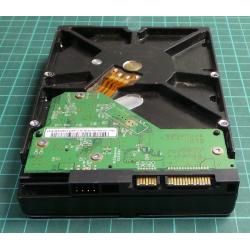 Complete Disk, PCB: 2060-701444-004 Rev A, WD3200AAJS, WD Caviar, WD3200AAJS-00VWA0, 320GB, 3.5", SATA