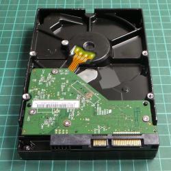 Complete Disk, PCB: 2060-771640-003 Rev P1, WD1600AAJS, WD Caviar, WD1600AAJS-00V4A0, 160GB, 3.5", SATA