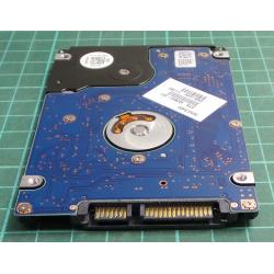 Complete Disk, PCB: 220 0A90351 01, HGST, HTS545050A7E380, Z5K500-500, P/N: 0J30145, 500GB, 2.5", SATA
