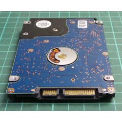 Complete Disk, PCB: 220 0A90351 01, HGST, HTS541010A9E680, ZK1000-1000, P/N: 0J26213, 1TB, 2.5", SATA