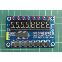 TZT TM1638 Display Module For AVR Arduino New 8-Bit Digital LED Tube 8-Bit