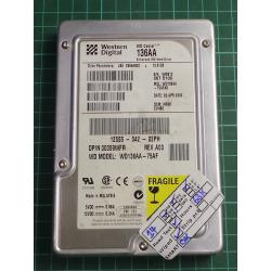 USED, Hard Disk, 136AA, WD Caviar, WD163AA-75FA0, Desktop, IDE ,14GB