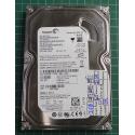 USED, Hard Disk, Seagate, Barracuda 7200.10, ST3160815AS, P/N: 9CY132-037, Firmware: 4.ADA, Desktop, SATA , 160GB