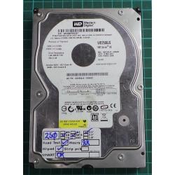 USED, Hard Disk, WD2500JS, WD Caviar, WD2500JS-00MHB1, Desktop, SATA ,250GB
