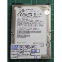USED, Hard Disk, HITACHI, HTS545050KTA300, 5K500-500, P/N: 0A55725, Laptop, SATA, 500GB