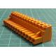 Pluggable Terminal Block, 5.08 mm, 13 Ways, 22AWG to 12AWG, Screw, 15 A