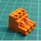 Pluggable Terminal Block, 5.08 mm, 3 Ways, 22AWG to 12AWG, Screw, 15 A