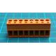 Pluggable Terminal Block, 5.08 mm, 8 Ways, 22AWG to 12AWG, Screw, 15 A